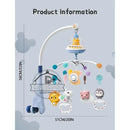 Baby Crib Mobile with Music & Remote Control (Projector Light)