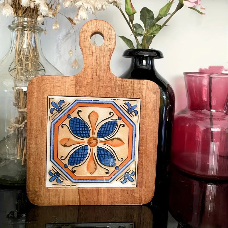 Handcrafted Ceramic Tile Trivet
