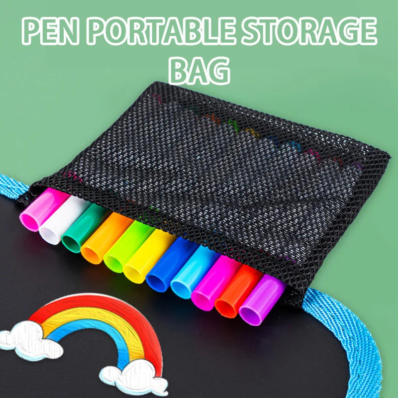 Reusable Drawing Book with Markers