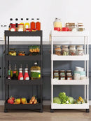 Slim Rolling Storage Cart