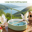 Parrot Automatic Bathtub Bird Bath Circulating Water Shower Parrot Circulation Shower Pet Bird Bathtub Bird Cleaning Bath Tub