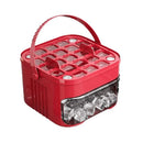 Press Ice Cube Tray with Storage Box