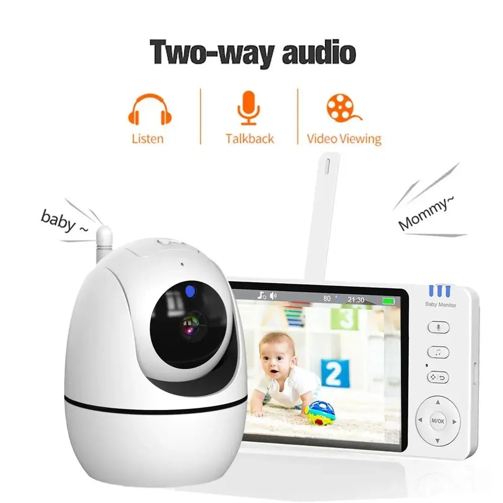 Camêra Babyphone - Monitoramento de Bebê por Vídeo com Visão Noturna