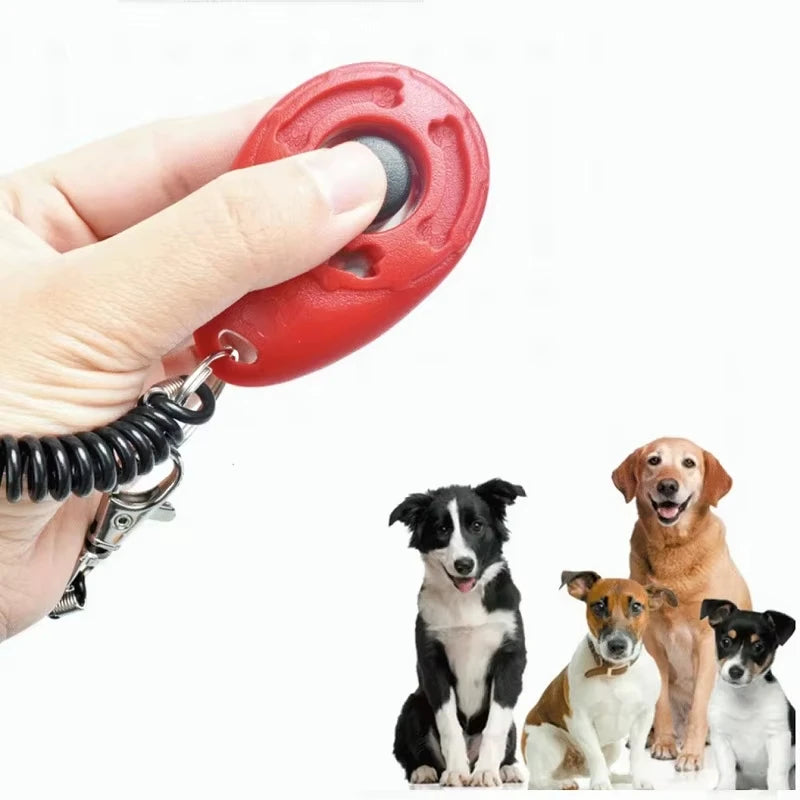 Dog Training Clicker with Coil Wrist Strap