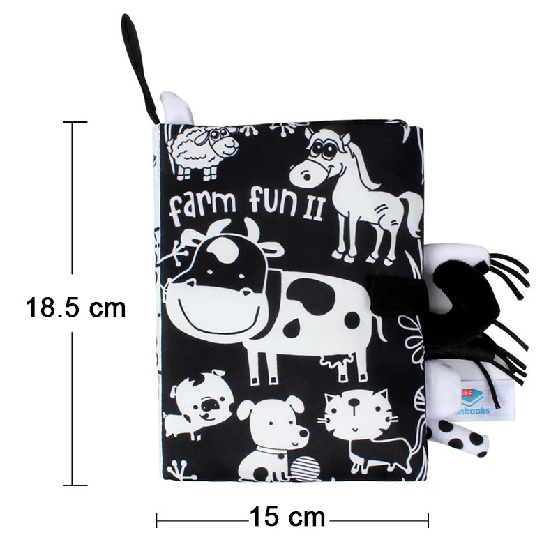Baby Sensory Cloth Book (Jungle Animals)
